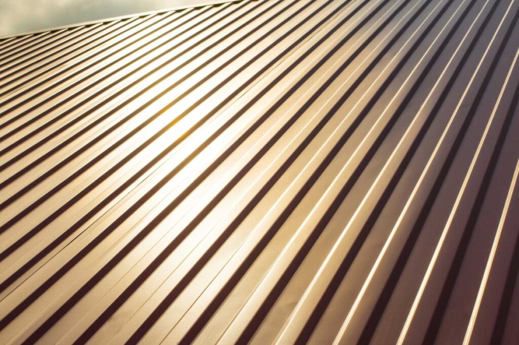 metal roofing service in Devon, AB